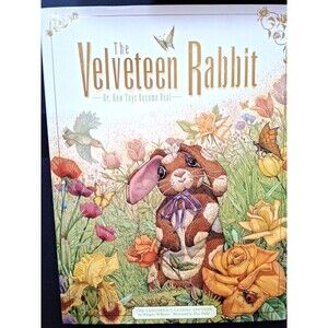 Vtg The Velveteen Rabbit Or How Toys Become Real Book by Margery Williams Easter